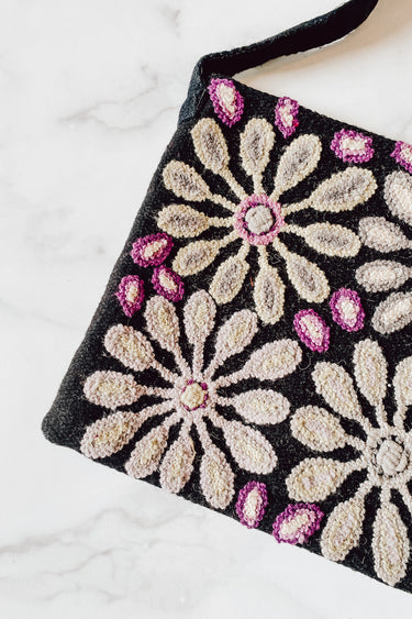 Purple Floral Bags